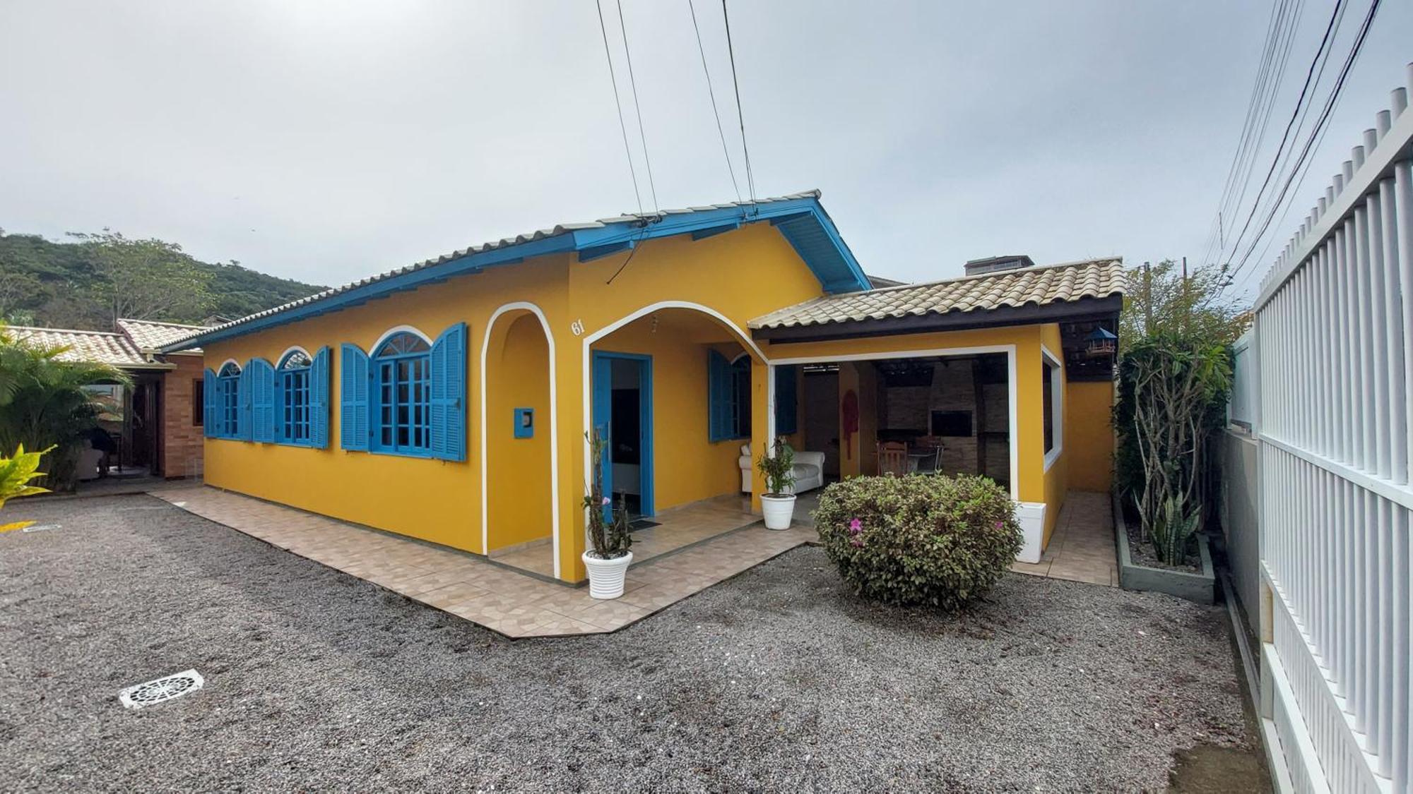 Casa 300M Da Praia Com Lindo Jardim! Florianópolis 외부 사진